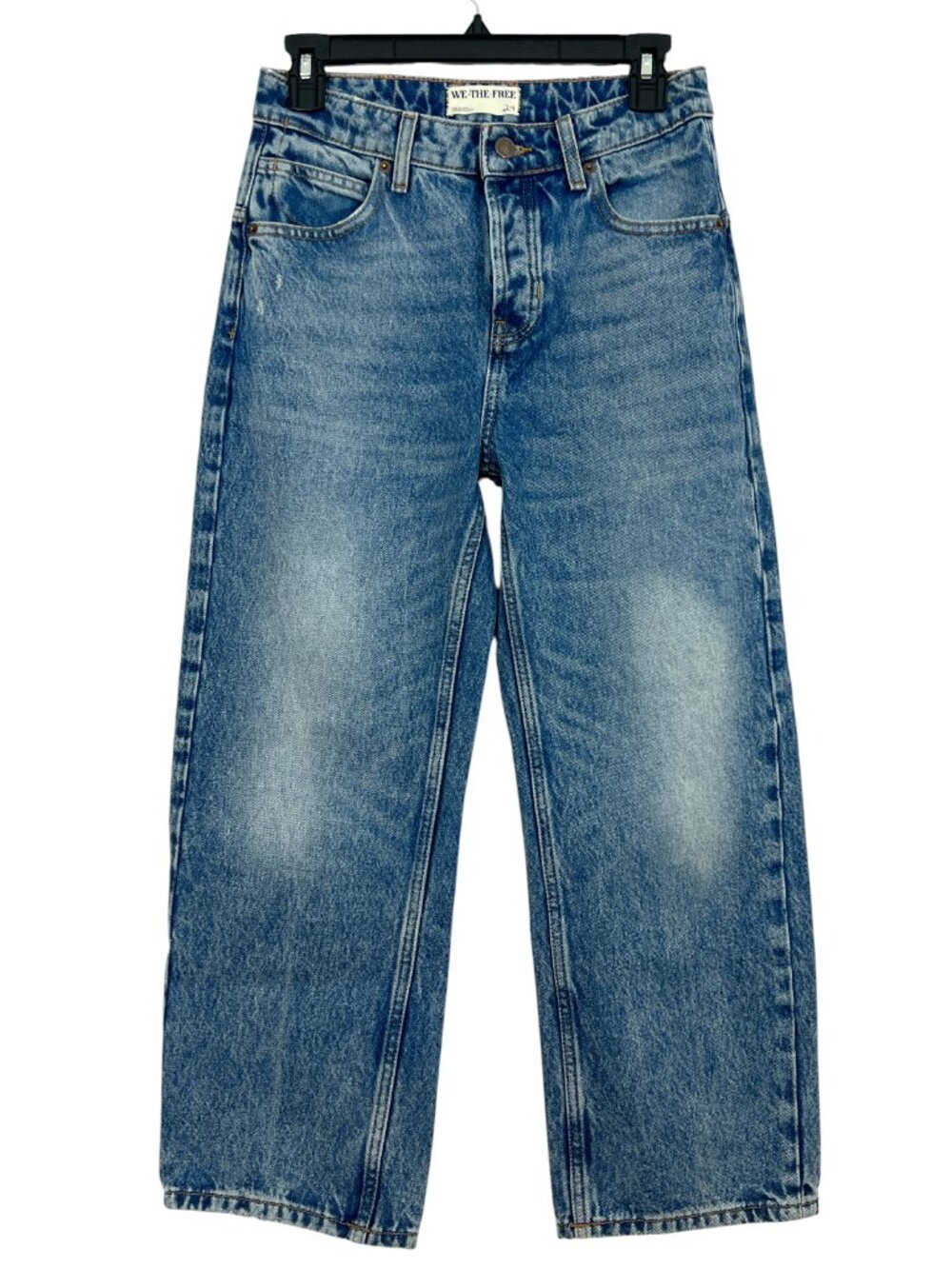 We The Free People Deep Trance Dropped Boyfriend Jeans High Rise Jeans 24